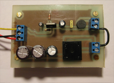 Circuit imprimé terminé 1