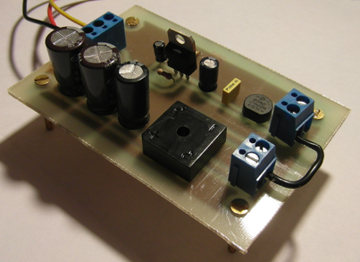 Circuit imprimé terminé 2