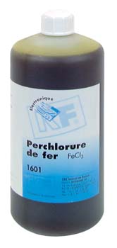 Bidon de perchlorure de fer