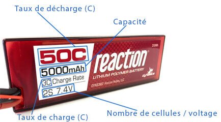 Lire les informations d'une LiPo